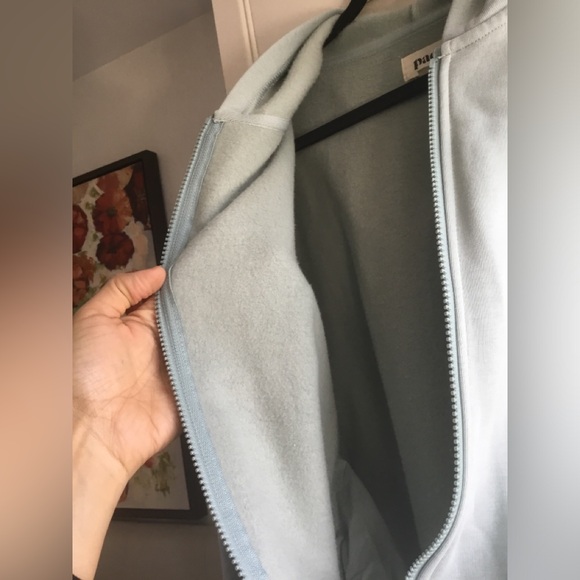 PACT Baby Blue Sweatsuit Set- worn once! - Picture 11 of 16